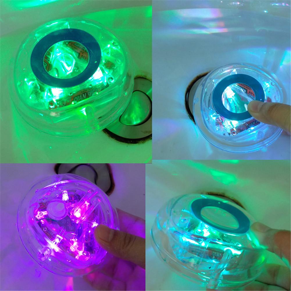 freundlicher Badewanne Licht Wasserdichte LED-Licht Spielzeug Bunte Schwimm Licht Spielzeug Für Babys Kleinkinder