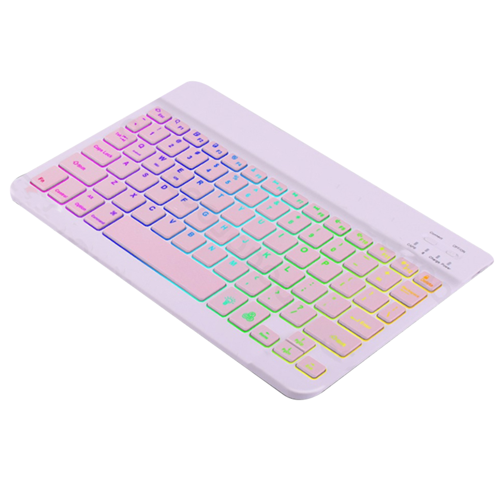 Wireless Keyboard Compatible with Bluetooth Portable Mute Glowing Keyboard Practical Accessories Keyboard Glowing Keyboard