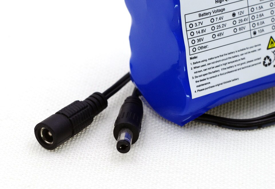 Liitokala 12 v 4.4 ah 4400 mah 18650 genopladelige batterier 12.6v lithium batteripakke pcb beskyttelseskort
