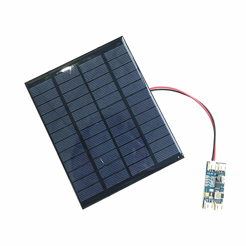 Solar Panel 12V Mini Solar System DIY For Battery Cell Phone Chargers Portable Solar Cell 2W 2.5W 3W with CN3791 solar charger