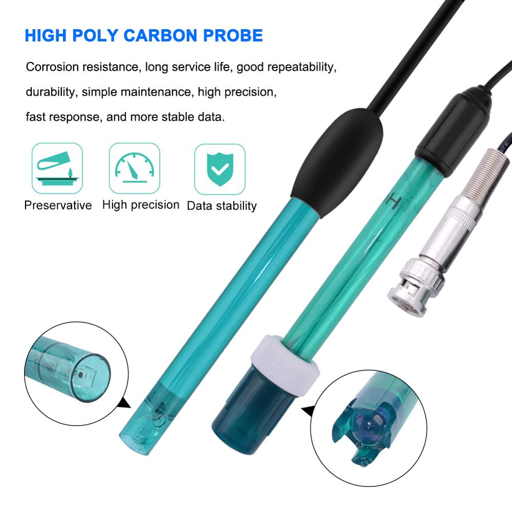 yieryi Online PH &amp; Salinity Monitor 2 in 1 ph meter&amp;Salinity Tester for Aquarium pool spa seawater horticultural water