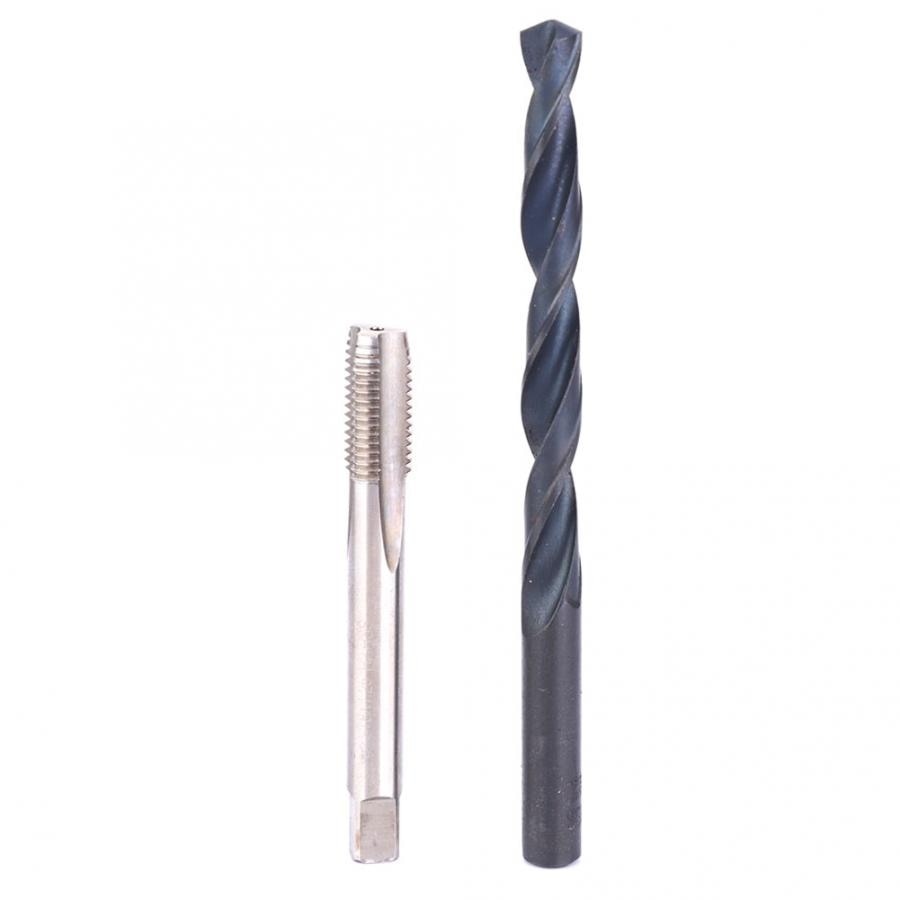 2-tlg. Gewindebohrer Set M3 & M4 - Metrische Maschinenhähne HSS Stahl