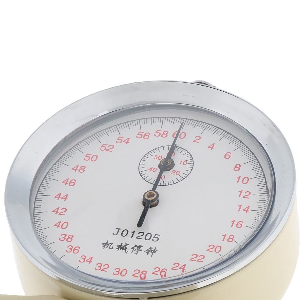 Mechanische Stopwatch Stop Klok Natuurkunde Experiment Onderwijs Instrument 60 S