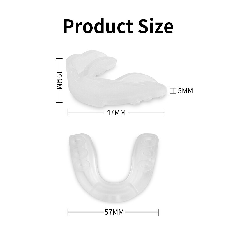 TMT Mouth Guard Adult Karate Muay Protective Teeth Guard Sport Football Basketball Boxing Kids Bruxism Mouthguard