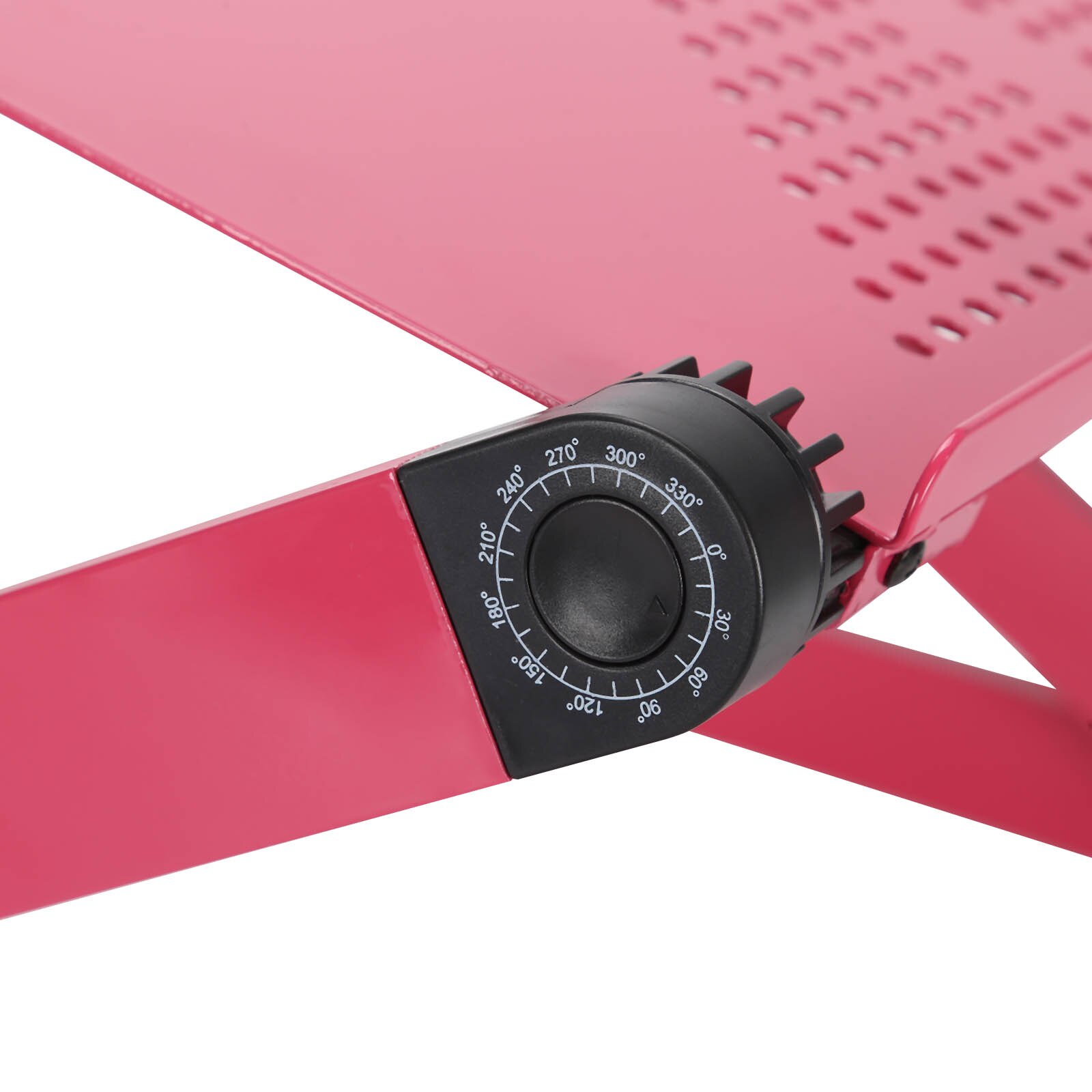 Adjustable Aluminum Laptop Desk Ergonomic Computer Desk Portable TV Bed Desk Tray