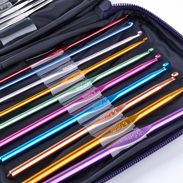 Aluminum Circular Knitting Needles Set Interchangeable Crochet Hooks main image 0