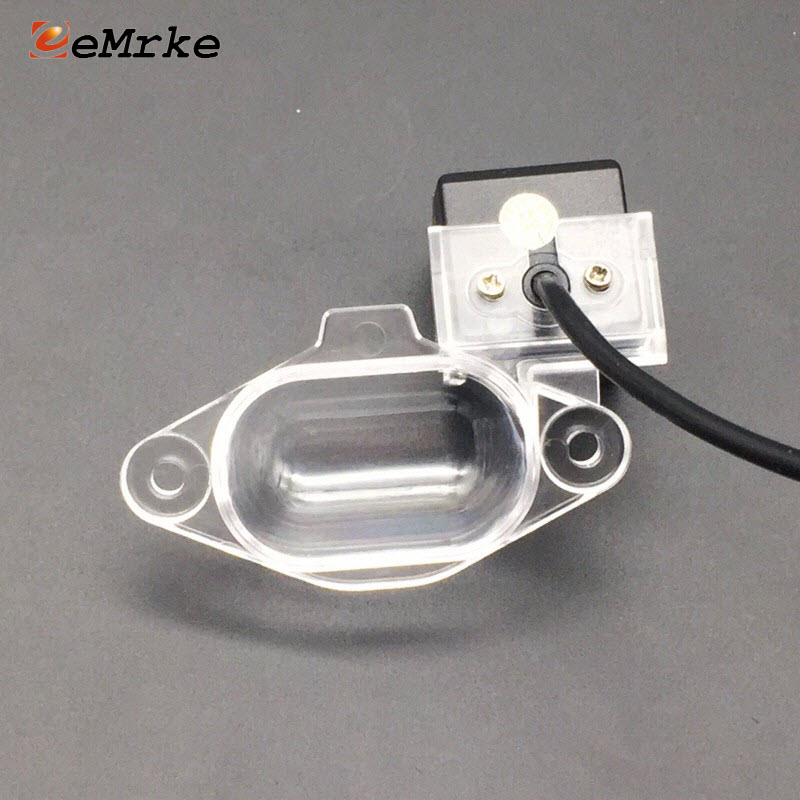 EEMRKE 8 LED Car Camera HD CCD Night Vision Rear View Backup Parking Vehicle Camera for Nissan X-Trail Xtrail X Trail T30