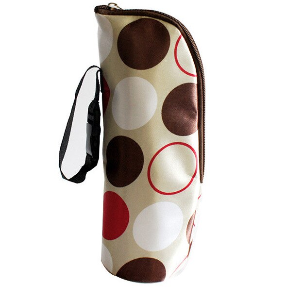 1 unidad de biberón de leche para bebé, bolsa de aislamiento con calentador de leche, bolsa térmica para biberón, termo, biberón, bolsa para biberones: Bottle bag 2