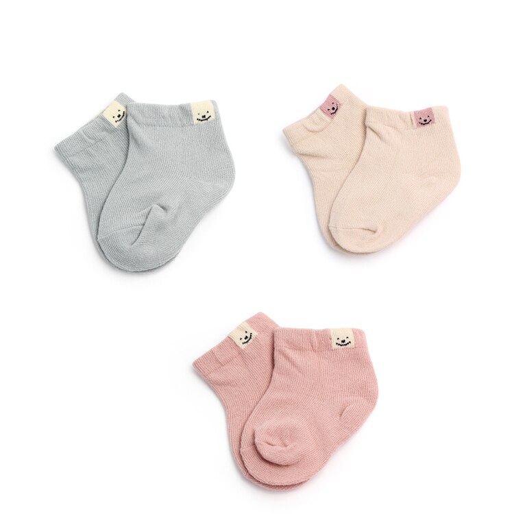 Chaussettes en coton à la cheville pour bébé, chaussettes souples de avec dessin animé, pour fille et garçon, printemps et hiver: style 2