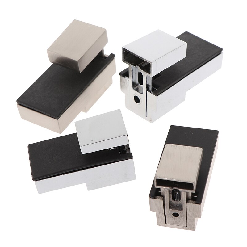 1Pc Verstelbare Glazen Klemmen F Klem Planken Holder Hoek Beugel Zinklegering Voor Load Glas Clips Grote, kleine Zinklegering