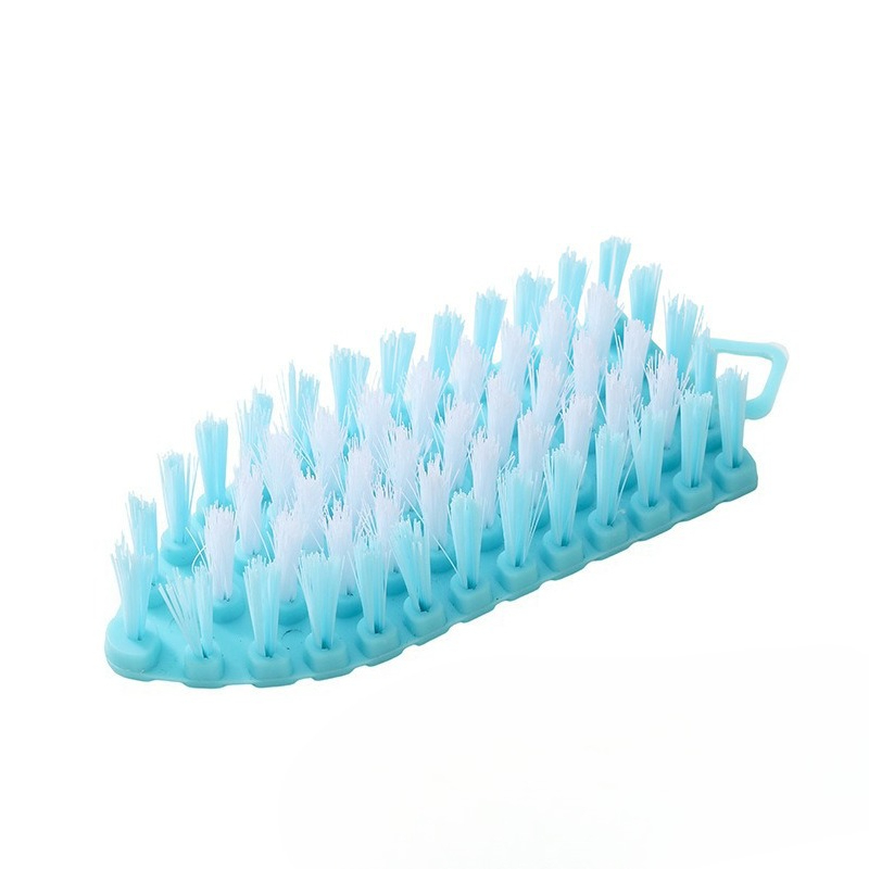 Flexible & Bendable Cleaning Brush with Soft Bristles - Portable Multi-Surface Brush for Kitchen Stove, Bathroom Tiles, Bathtub: black