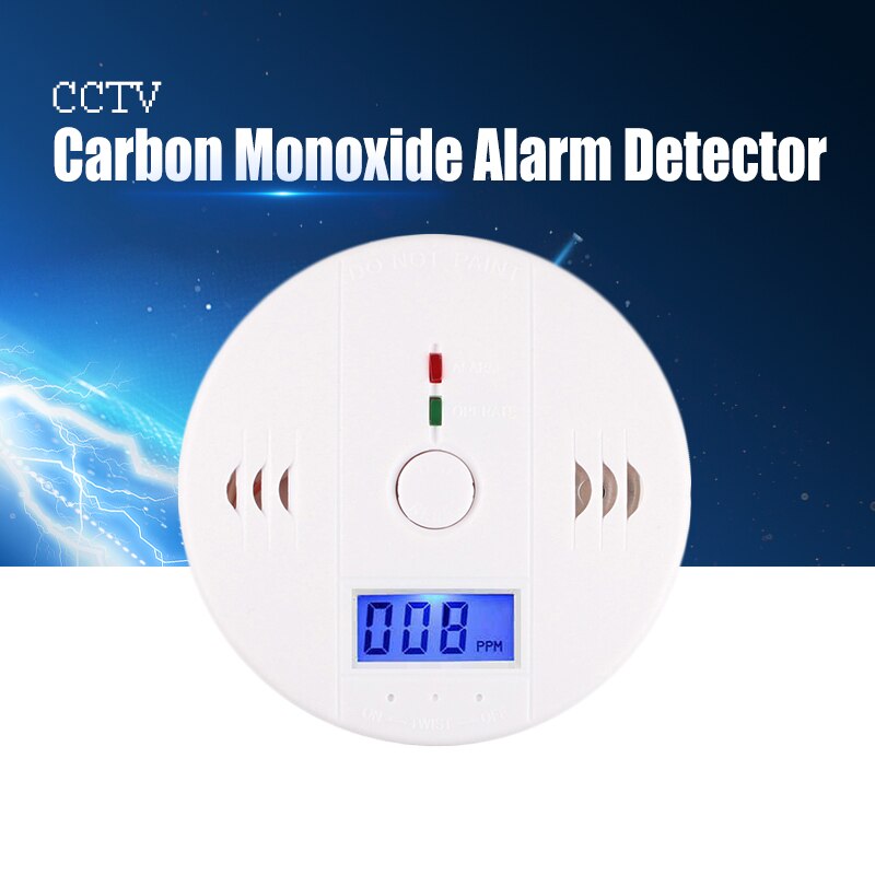 Yiispo 85db Warning High Sensitive Lcd Photoelectric Independent Co Gas Sensor Carbon Monoxide 8461