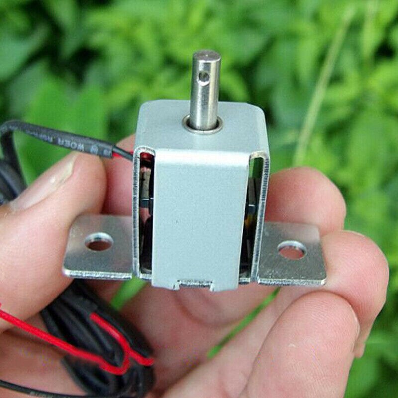 DC 12V Mini DC Solenoid Elektromagneet Push Pull Type 2-Manier Zelf-Retainin Elektrische Magneet Voor Huishoudelijke apparaten Lente Magneet