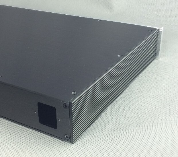 KYYSLB Todo Caso de Alumínio do Perfil Profissional 4306 Fase Frente \ Caso DAC Chassis Amplificador DIY 430X62X308MM Amplificador Habitação