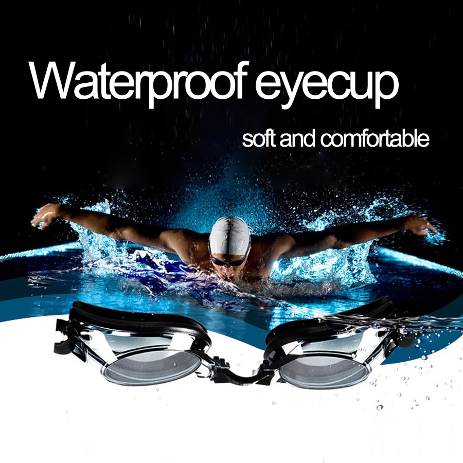 Männer Frauen Überzug Myopie Gläser Schwimmen Brille Wasserdicht Anti UV  Nebel Silikon Wasser Sport Optische Brillen Schwimmen Pool Kappe Hut  Y220428 Von 16,44 €