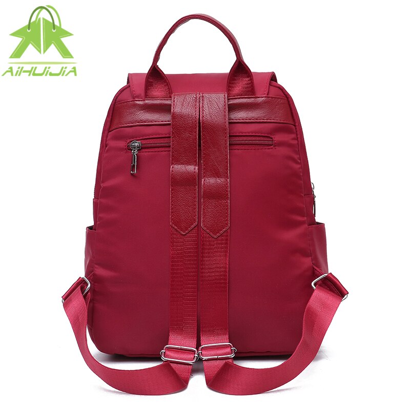 Mochila con flecos a la para mujer, nueva Oxford, mochilas de viaje impermeables para adolescentes y estudiantes,