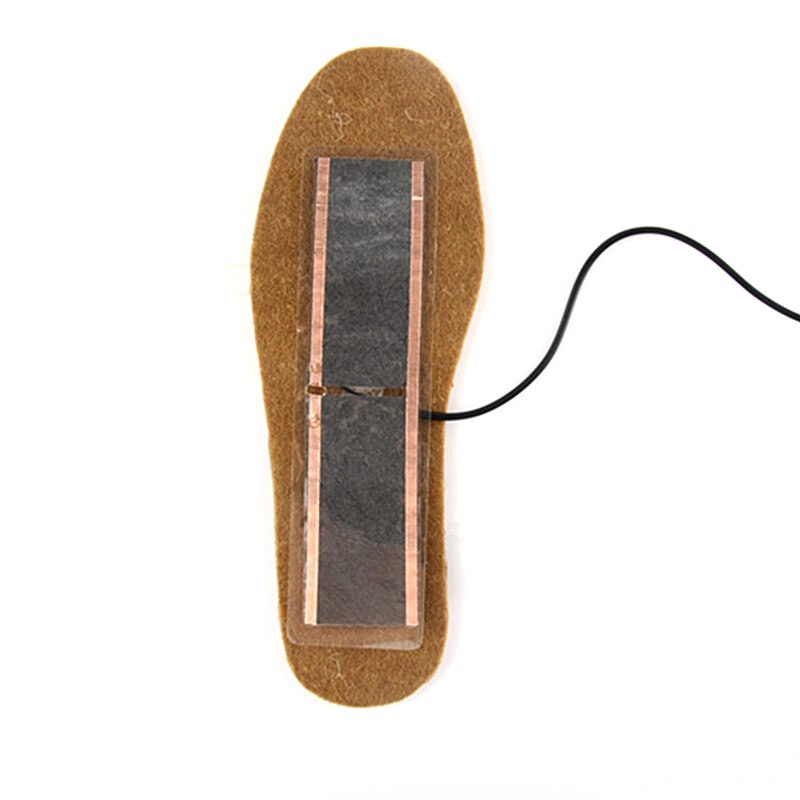 USB Heated Shoe Insoles Electric Foot Warming Pad Feet Warmer Sock Pad Mat Winter Outdoor Sports Heating Insoles Winter Warm