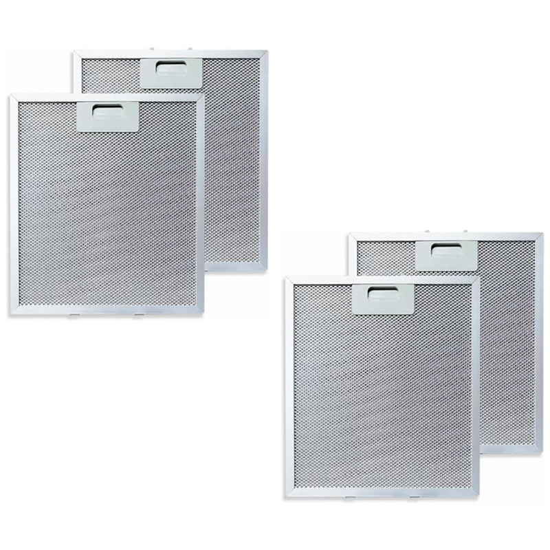 B89B-para Extractor de cocina, filtro de grasa de repuesto, aspirador de malla de ventilación de campana extractora de aluminio y Metal para campana extractora
