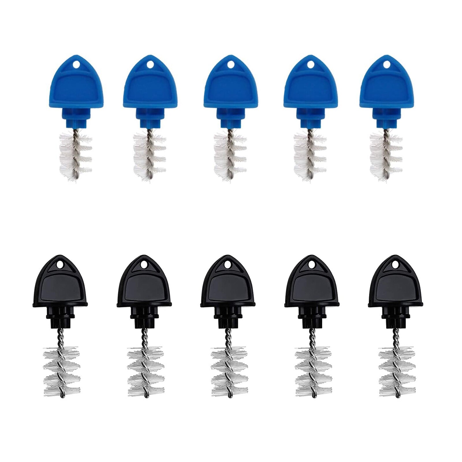 Bouchons de bière brosse de robinet, brosse de robinet de bière brosse de nettoyage de robinet, brosse hygiénique pour les outils de capuchon de robinet de bière, 15 pièces