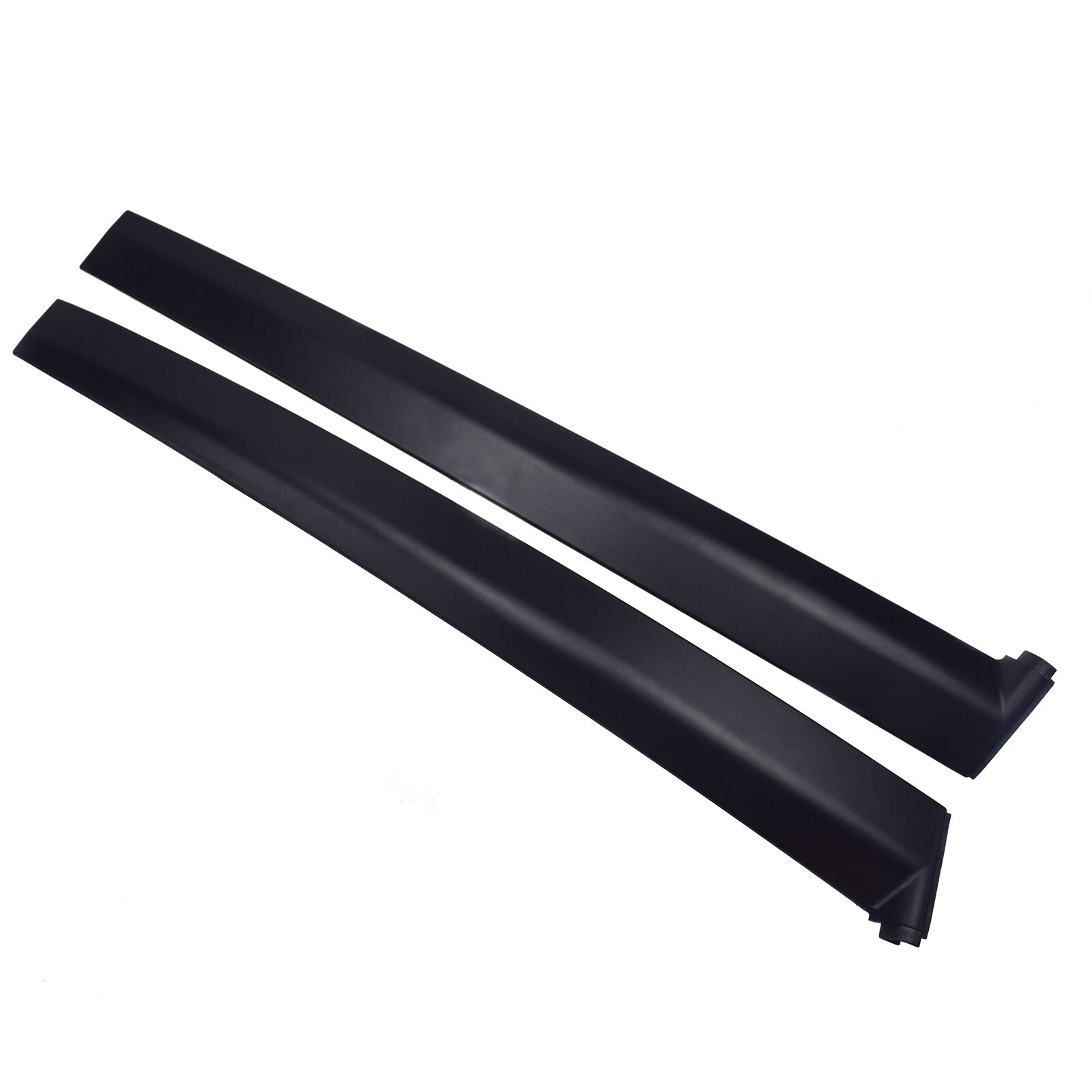 Isance Door Garnish Trim Pillar Sash Left Right Set For 1992 1993 1994-1995 Honda Civic 2Dr 3Dr 72430-SR3-003 72470-SR3-003