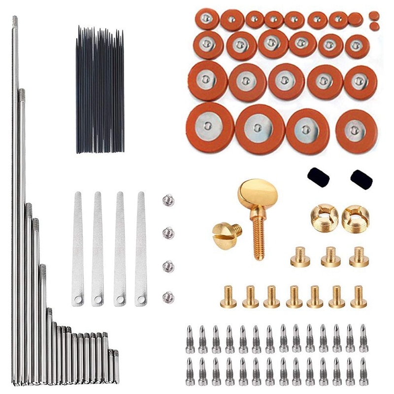 119 stk / sæt altsax saxofon reparationsdele skruer + saxofon fjedre sæt diy værktøj træblæser instrument tilbehør: Default Title