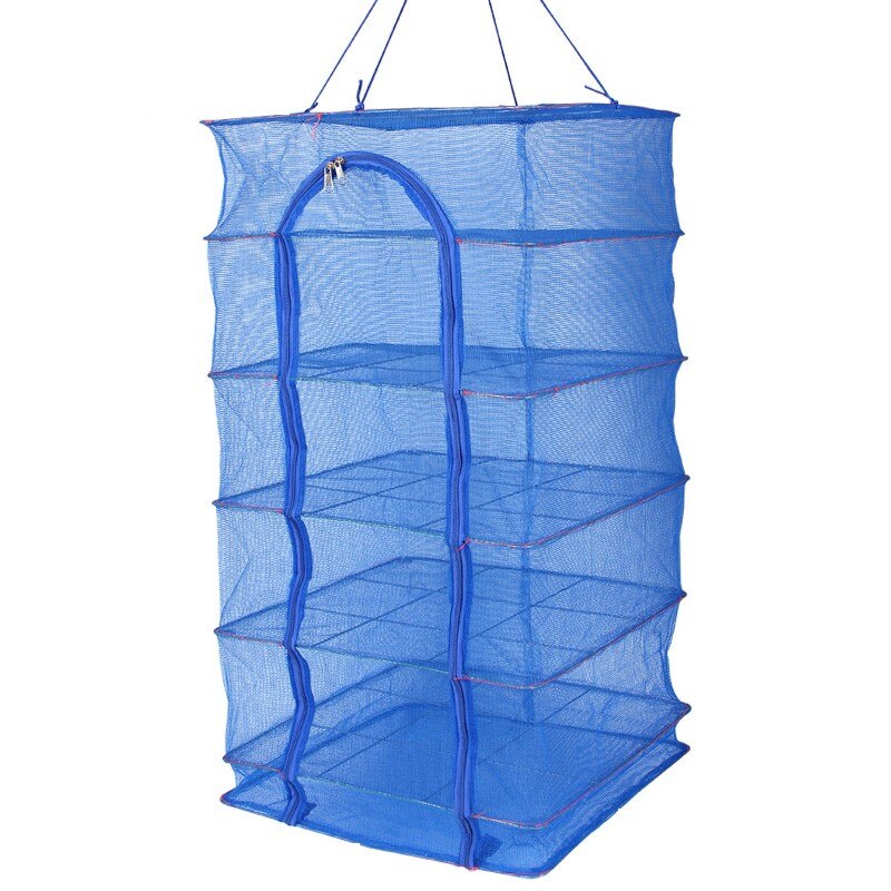 4 couches de séchage Net filet de poisson étendoir suspendu légumes poissons plats séchoir filet PE cintre filet de poisson