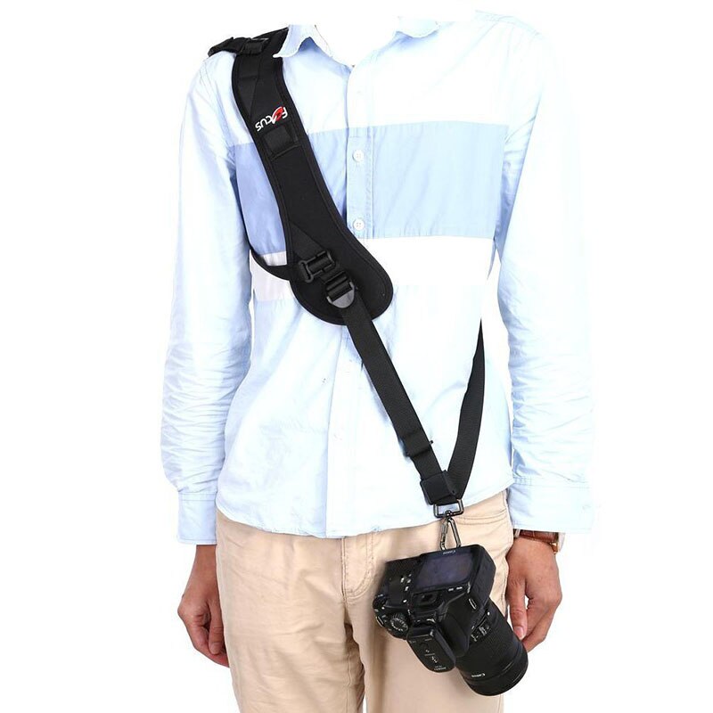 Foleto Focus F1 Quick Rapid Camera strap Single Shoulder Sling Black Belt Strap For canon nikon DSLR 7D 5D Mark II D800 A77 60D