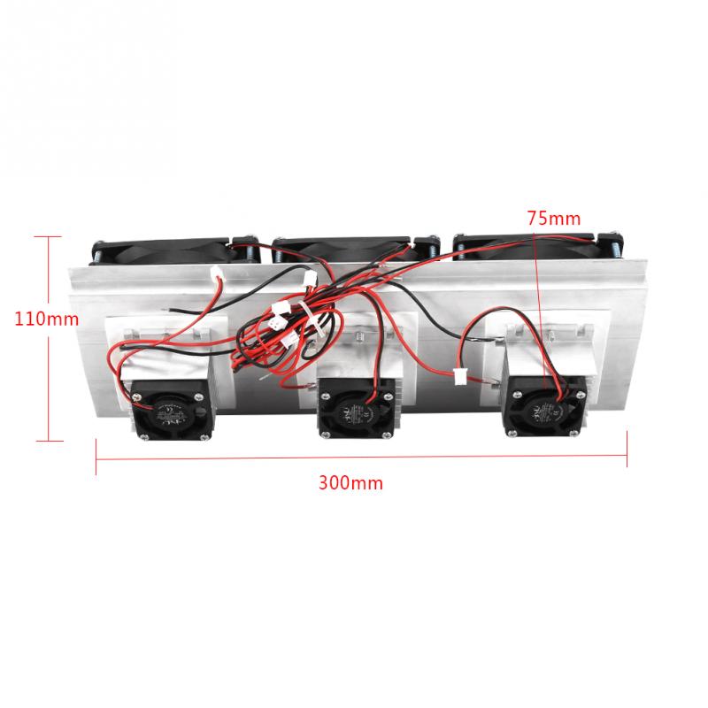 Thermoelectric Peltier Thermoelectric refrigerators Semiconductor Refrigeration Kit Air Cooling Device For plate cooling test