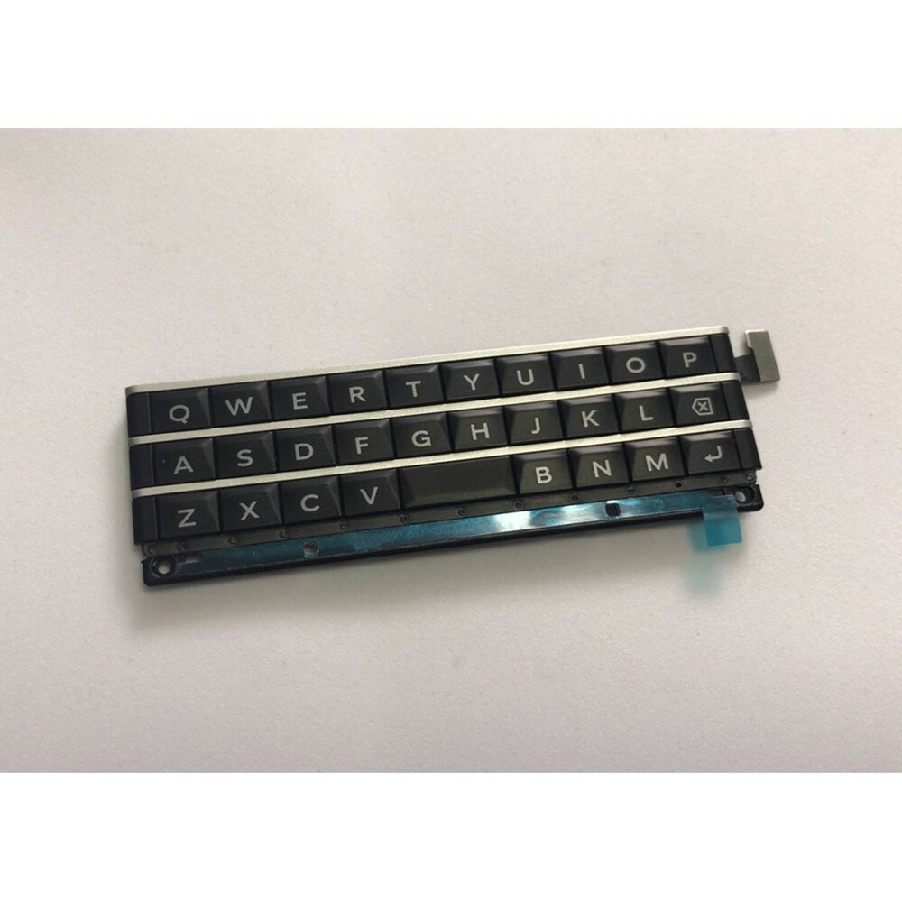para Blackberry Q30 teléfono móvil Englsih teclados botones con recambio para reparación de Cable Flex + herramientas