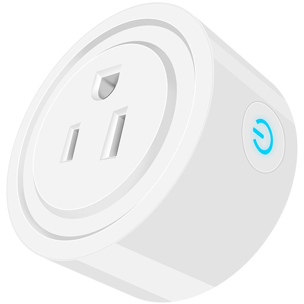 Wifi smart stikkontakt app fjernbetjening stemmestyring timing google home alexa stikkontakt os stik smart hjem stik
