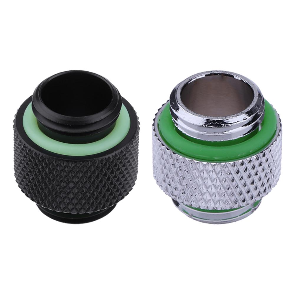 10mm G1/4 External Thread Hose Adapter Connector with silicone sealing ring for PC Water Cooling accessories