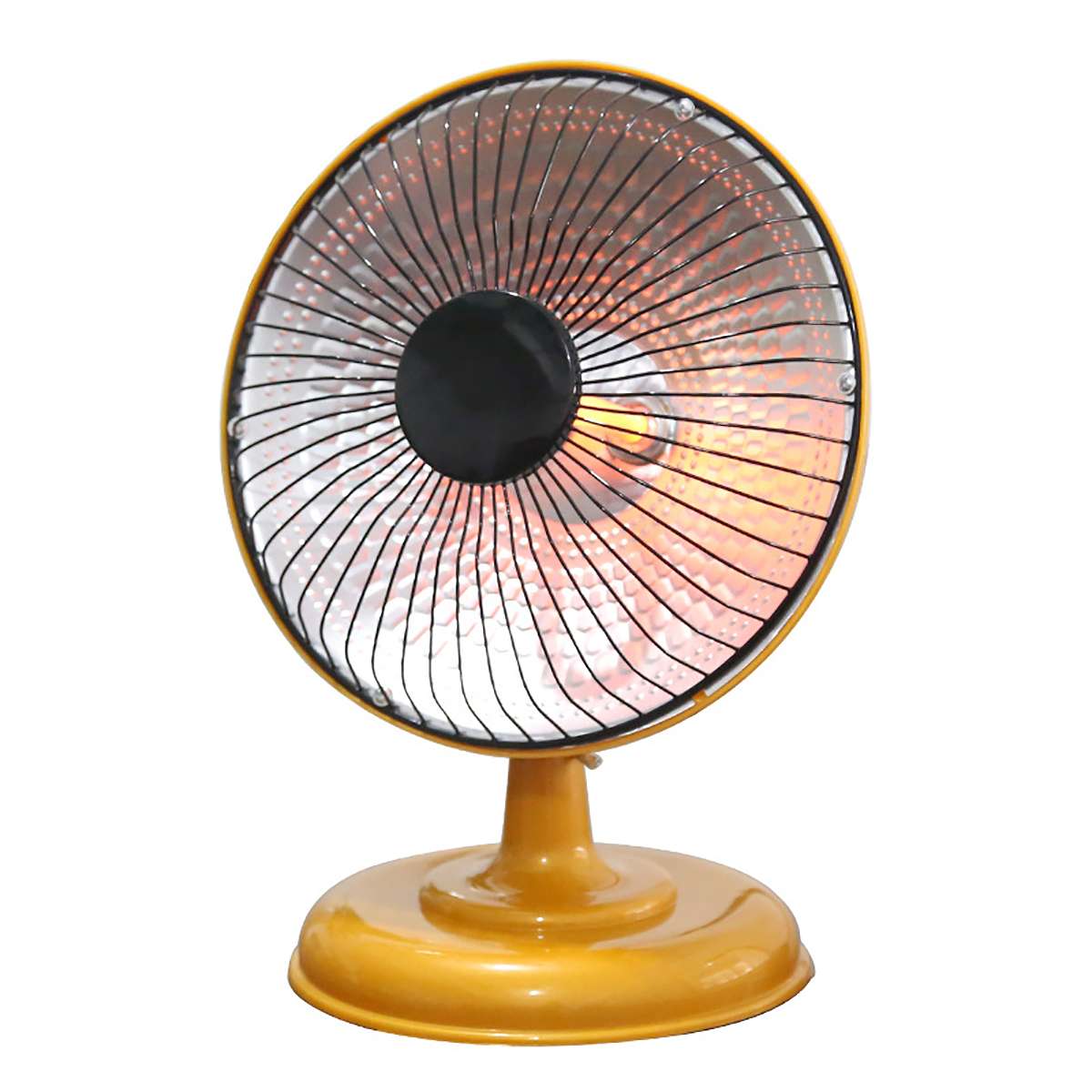Mini Fan Heater For Home 220W Electric Heater Portable Home Heating Desktop Electric Air Heater Warmer Fan Office Room Heaters: Yellow