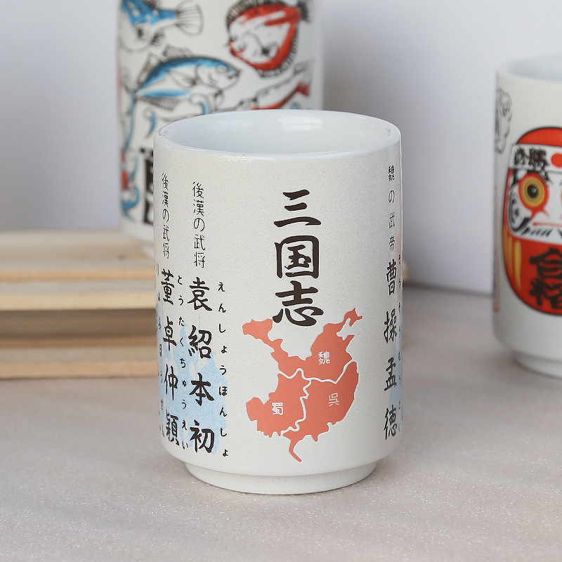 Joylove Japanse Stijl Keramische Mok Japanse Stijl Huis Kantoor Thee Cup Enkele Sushi Beker Soepkom