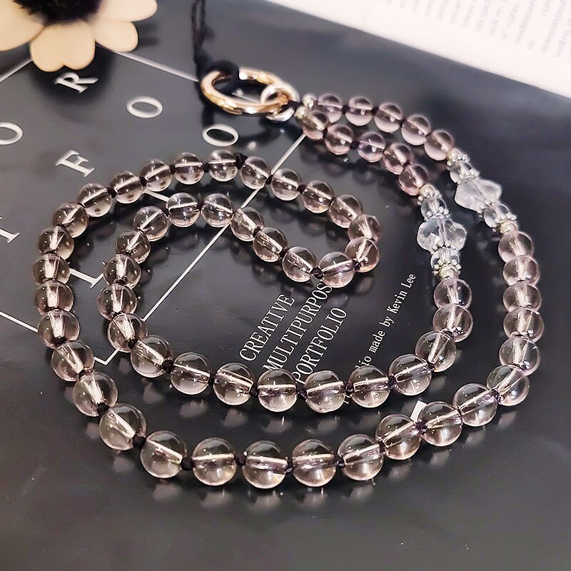 Mobiele Telefoon Lanyard, Ketting, Crystal Bead Hanger, Dual-Gebruik Afneembare Hanger Riem, hand-Geweven Anti-Verloren Touw Hanger: 13
