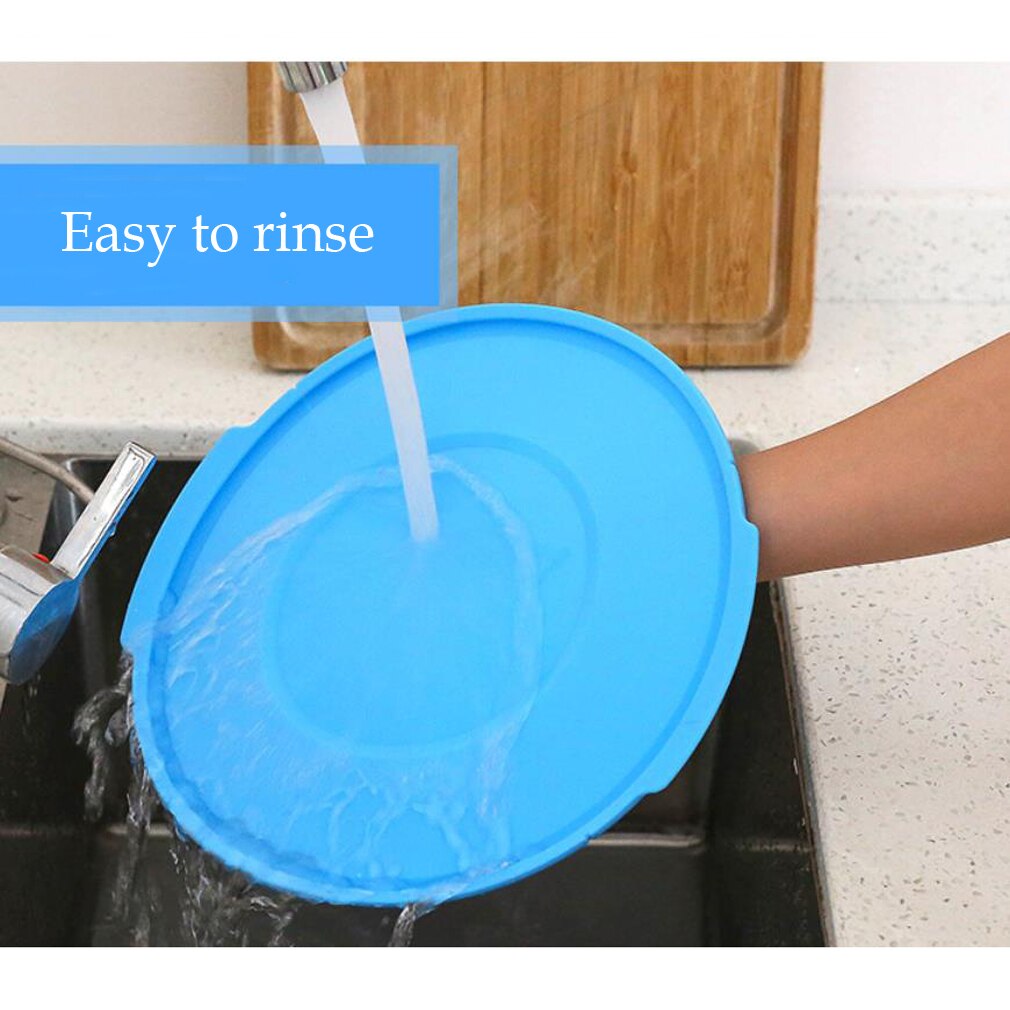 1PC Silicone Lids Multi-color with Heat Resistant Peculiarity Household Pressure Cooker Inner Tank Cover Food Grade