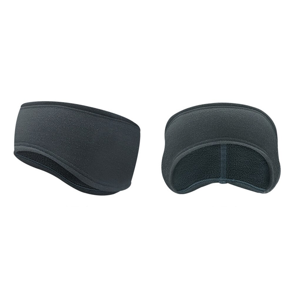 1pcs Soft Polar Fleece Running Headband Winter Warmer Ear Muff Ski Windproof Ear Protection Unisex Soft Hair Bandage For Men