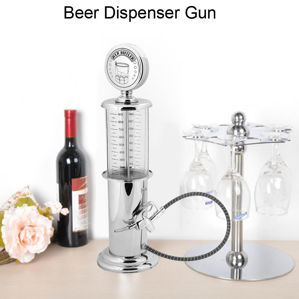 Bier Dispenser Machine Drinkgerei Enkele Dubbele Pomp Met Transparante Laag Gas Station Bar voor Drinken Wijn