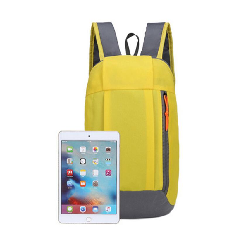 Mochila deportiva para el aire libre, mochila ligera informal Unisex de verano para viajes, mochila impermeable para hombres y mujeres para ir de excursión
