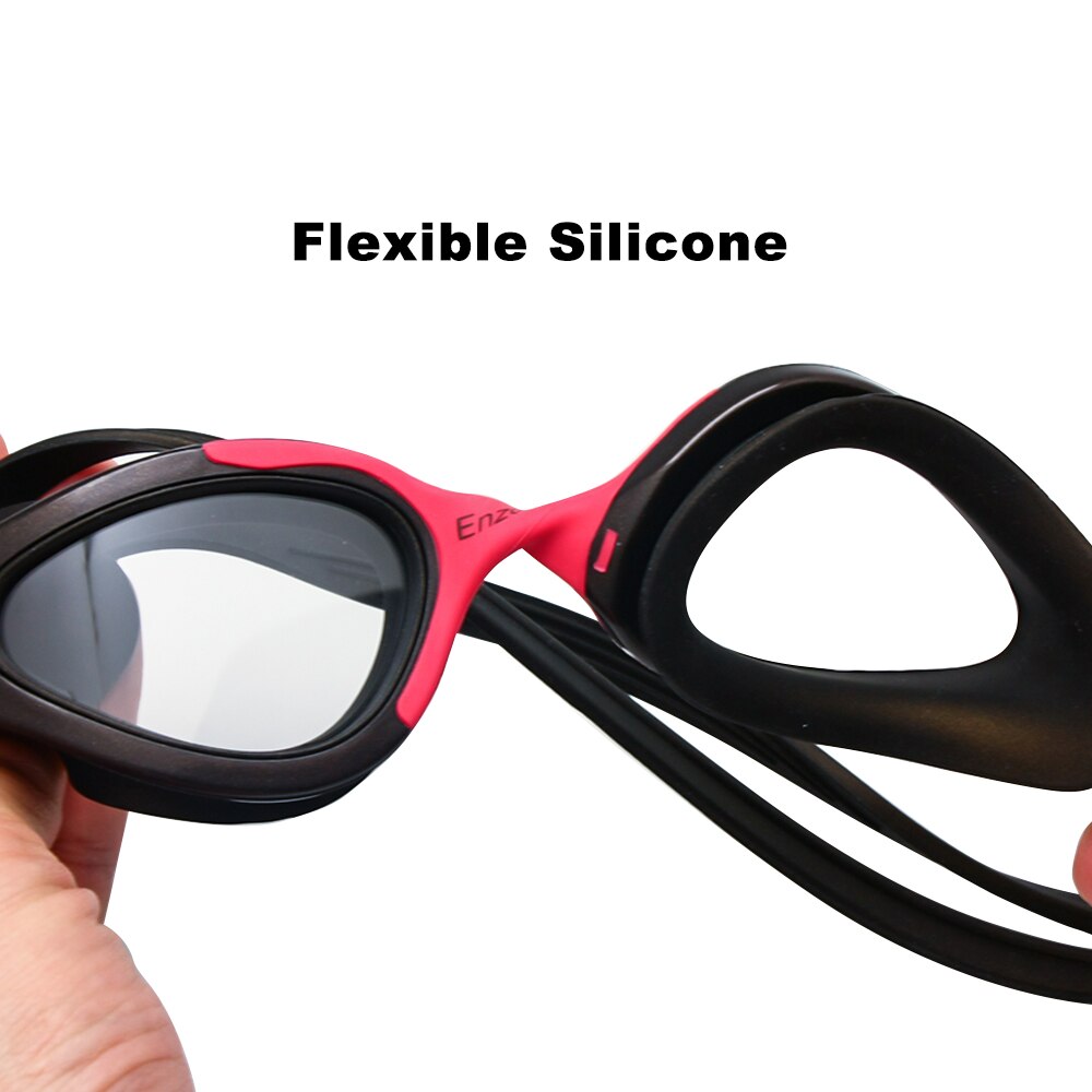 Photochromic Transition Swimming Glasses Swim Goggles Triathlon Anti-Fog UV400 Easy Adjusting Comfortable