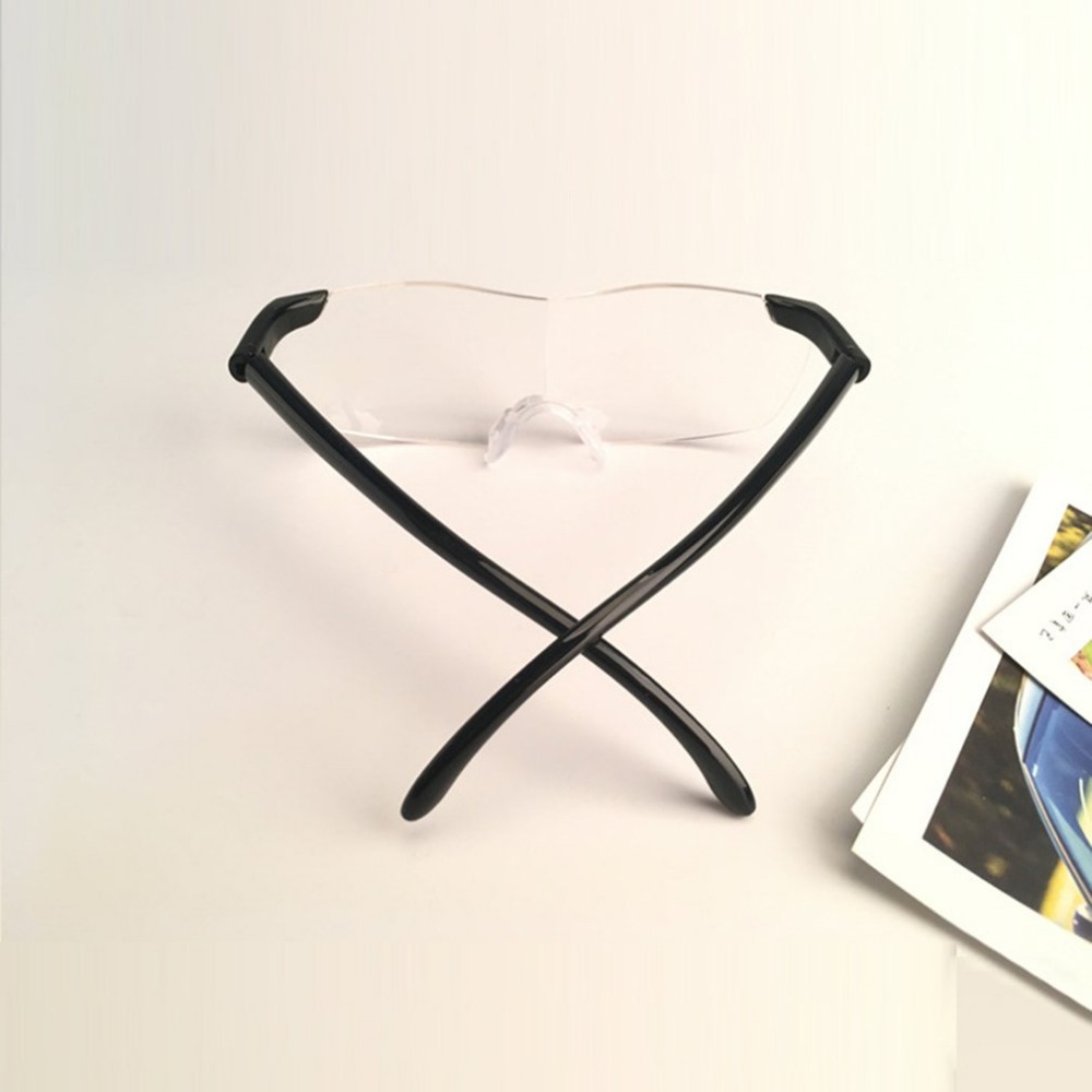 1.6 keer Vergrootglas Leesbril Grote 250 Graden Vision Vergroting Presbyope Bril Vergrootglas Eyewear