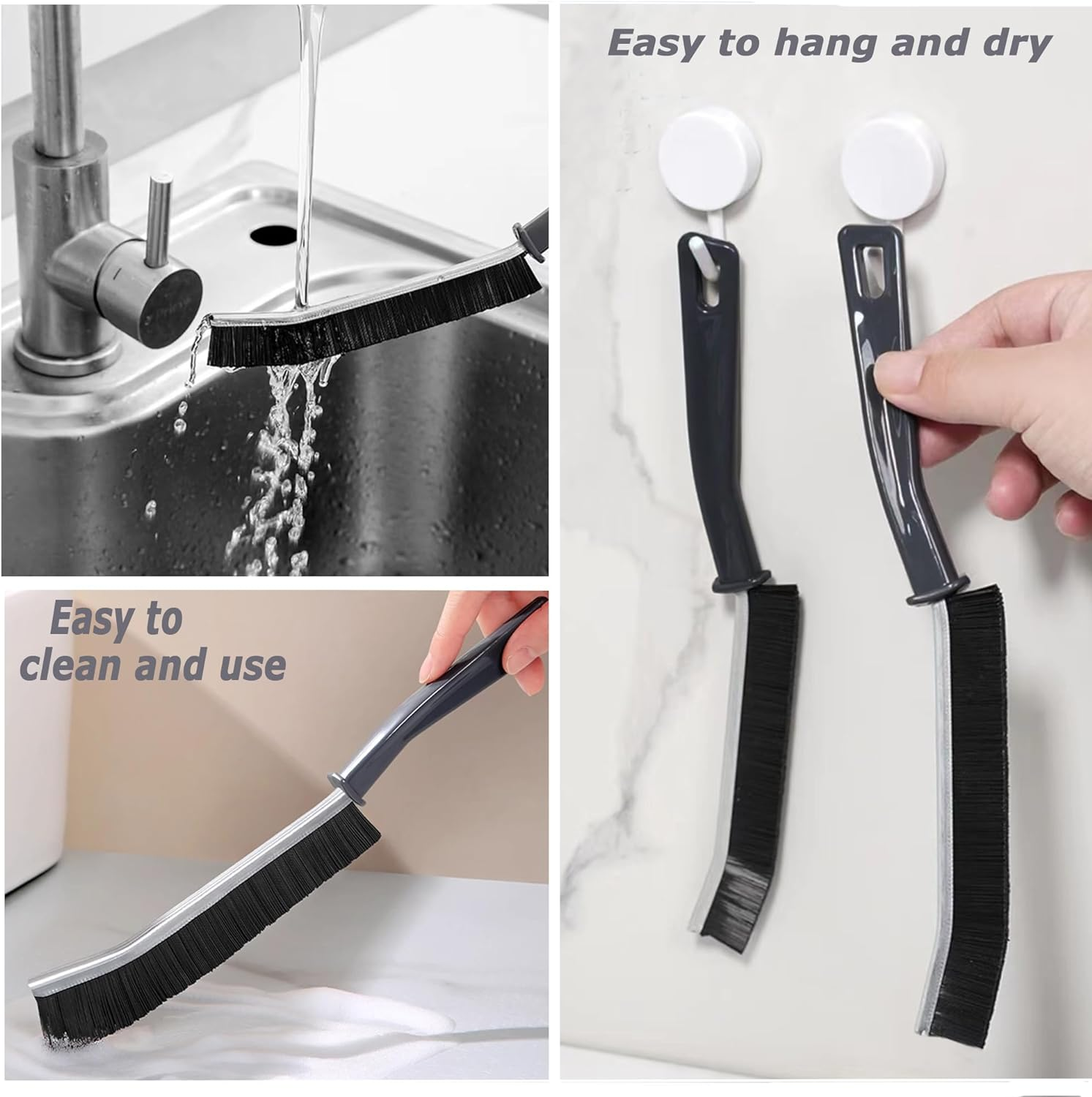 Fugenreinigungsbürste, multifunktional, für Küche, Badezimmer, WC, Lücke, Reinigungsbürste, Werkzeug, Mutter, Fenster, Fugenreiniger, Bürste