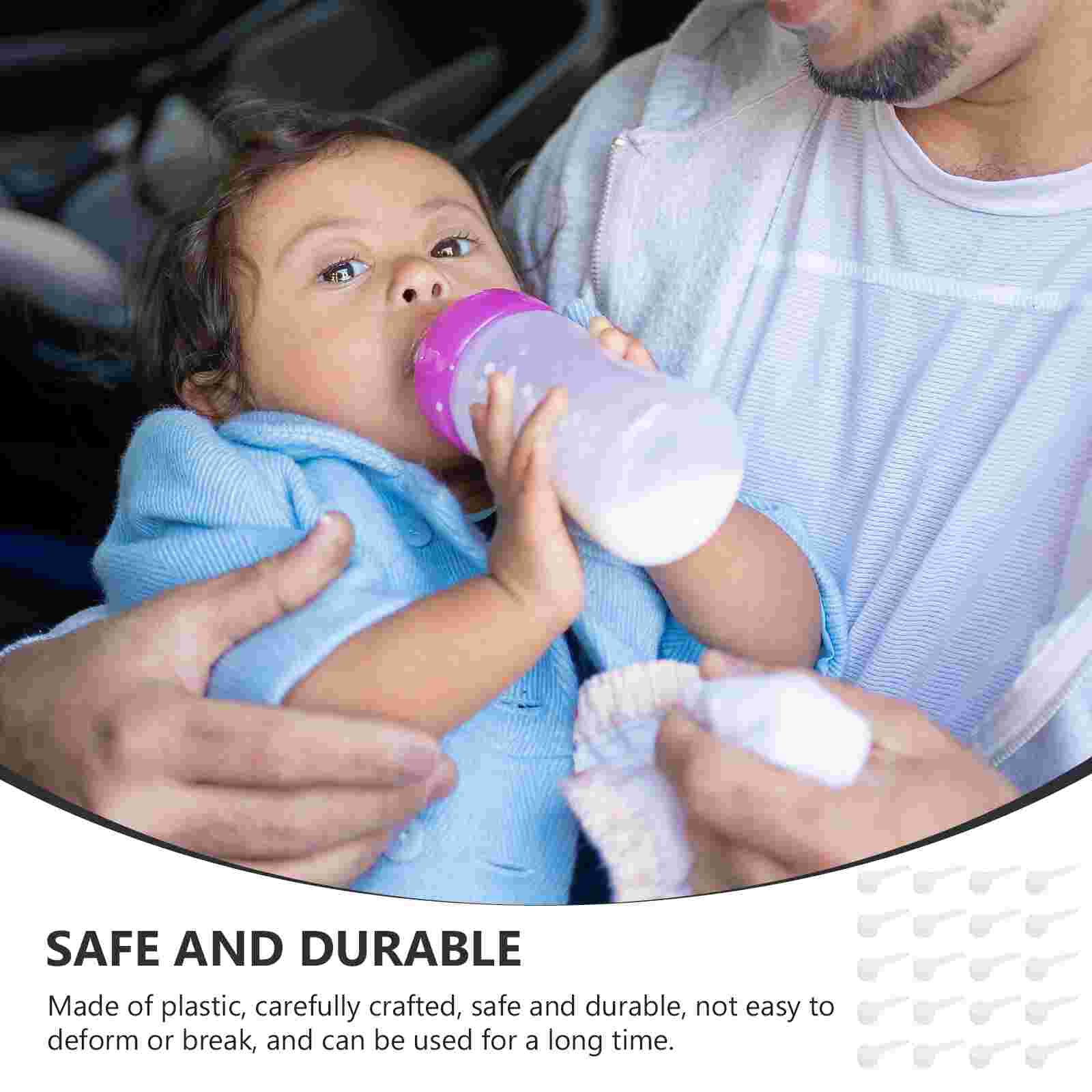 25Pcs Measuring Spoon Protein Powder Scoop Small Plastic Scoop Newborn Supplies