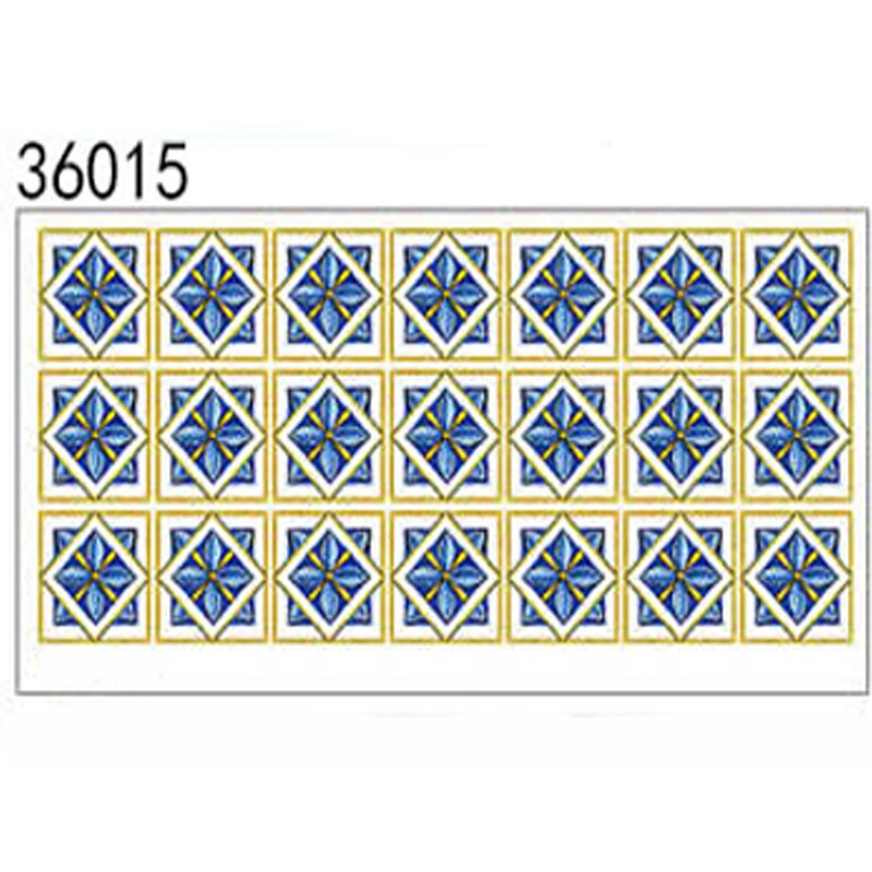 21 sztuk przekątnej naklejki ścienne płytki podłogowe samoprzylepne wodoodporny salon dekoracji sztuki łazienka linia talii naklejka ścienna z pcv: 3