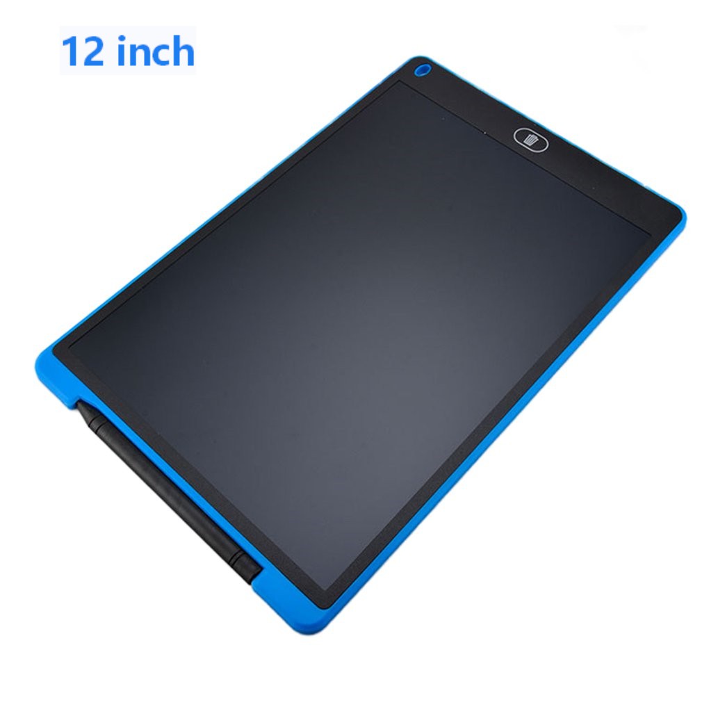 12-inch elektronische tekentafel LCD-scherm schrijftablet Digitale grafische tekentabletten Handschriftblokken Board voor kinderen: Transparant