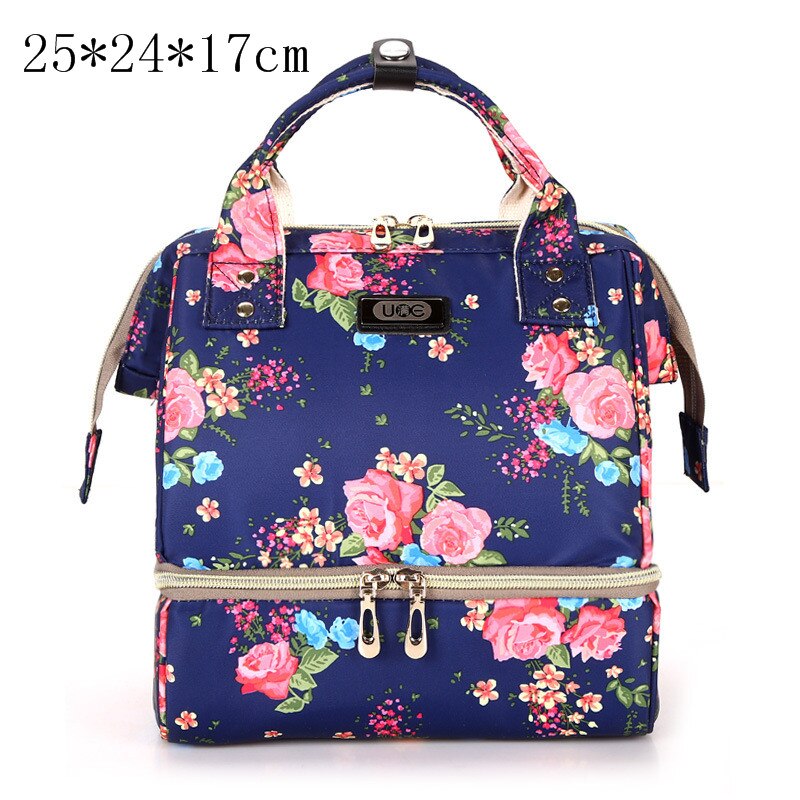 Mutter Mutterschaft Schultern Rucksack Windel Tasche Für Mutter Papa Mini Brust Pumpe Tasche Baby Windel Tasche Wasserdichte Milch Flasche Tasche: 3