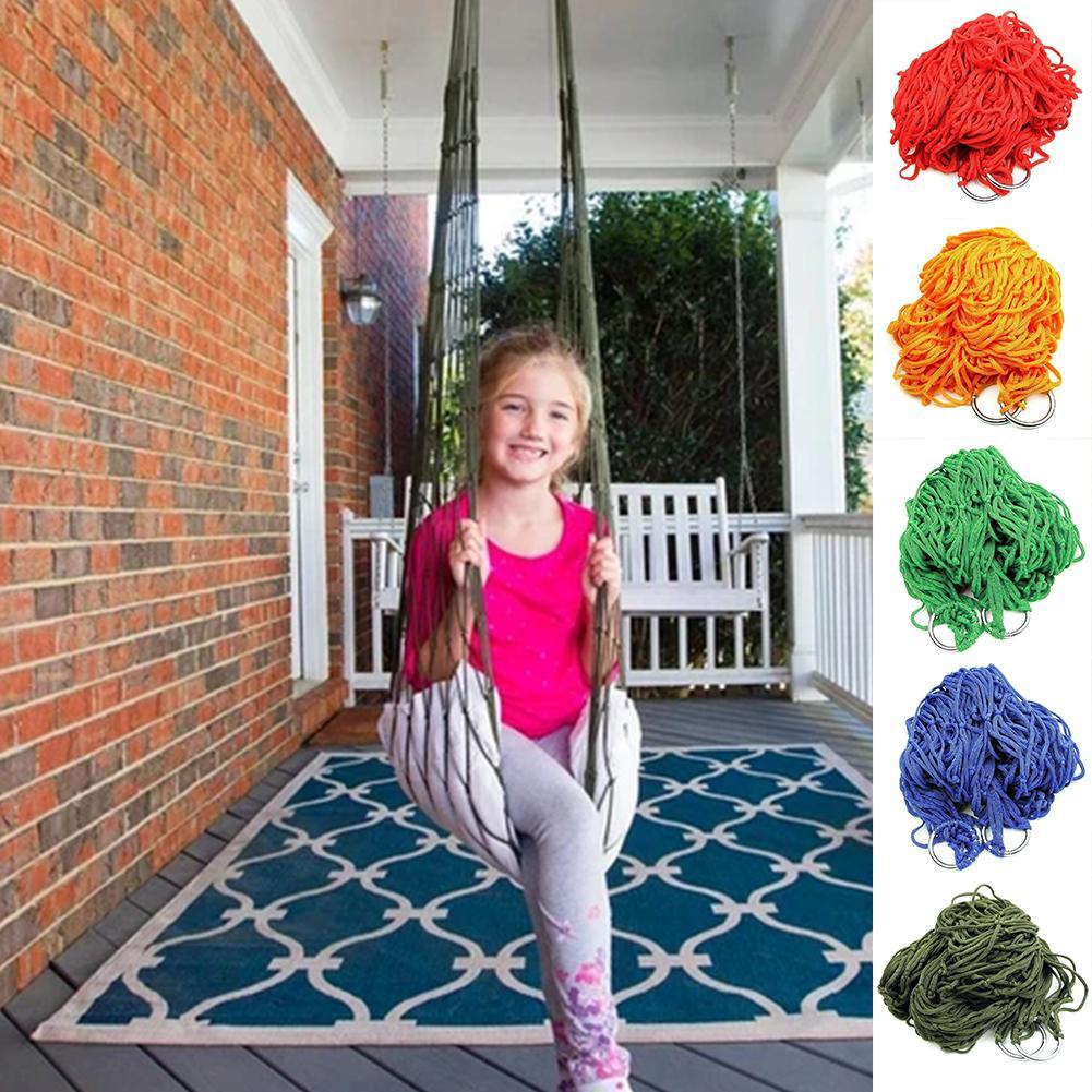 Calming Mesh Swing 240*80 Cm Swing Adult Children Thicken Hammock Up Fabric 100kg Holds Strong Rope To Net Nylon Mesh