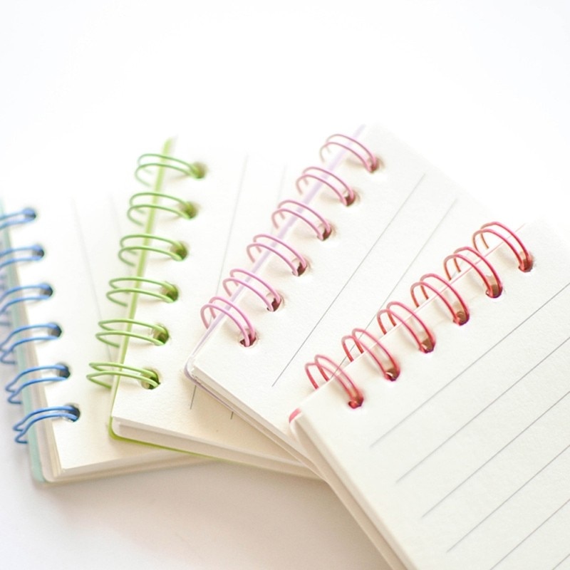 Cute Notepad Kawaii Stationery Planner Coil Notebook Office Supplies Notebooks Student Notebook Cute Novelty F0K8