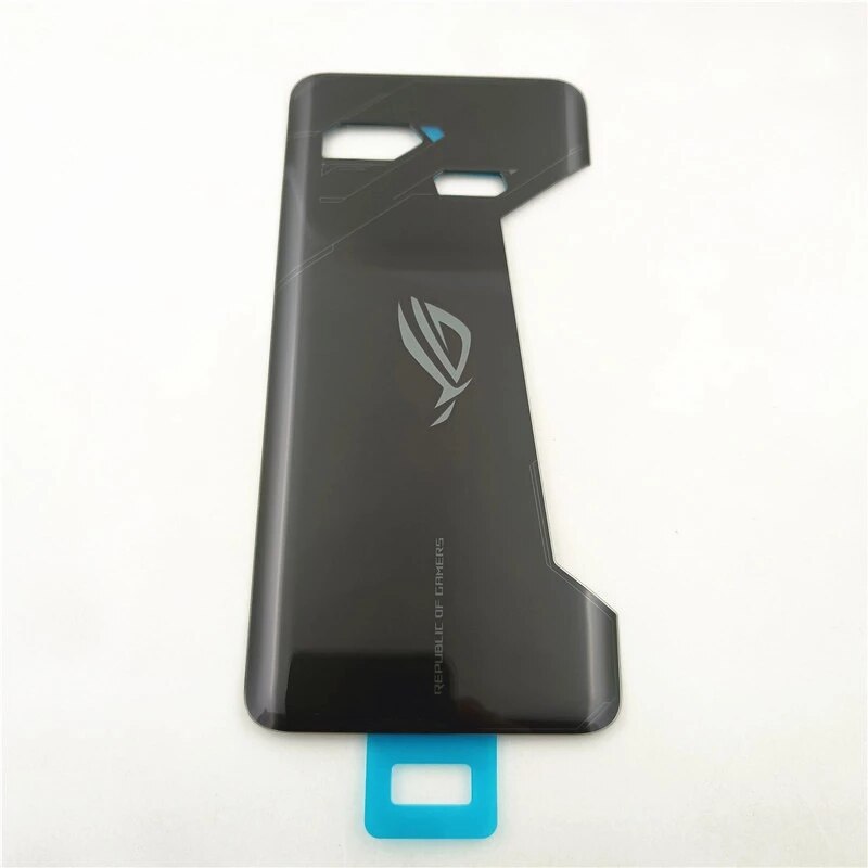 For Asus ROG Phone Rog 1 ZS600KL Z01QD Original Glass Back Battery Cover Housing Repair parts For Rog 1 Battery cover