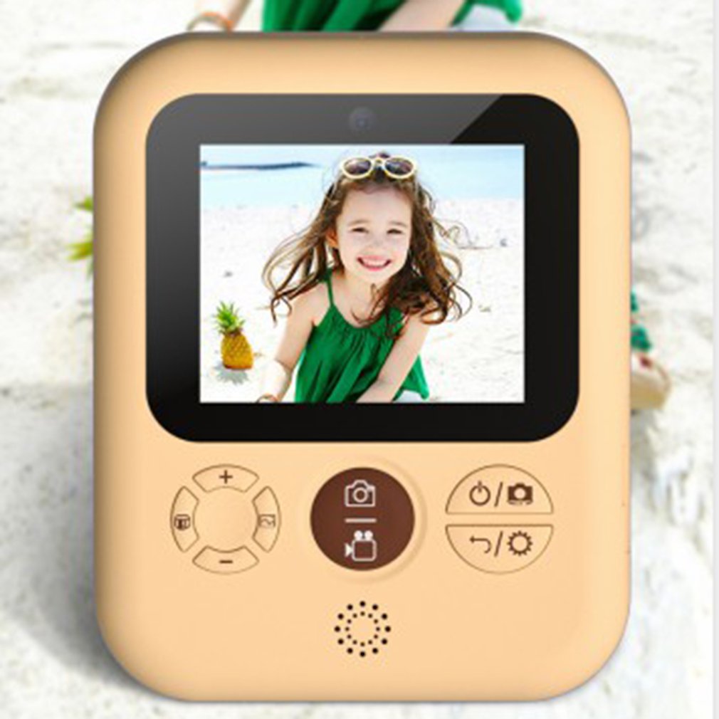 Børnekamera instant print kamera til børn 1080p digitalkamera med termisk foto børnelegetøj til fødselsdag