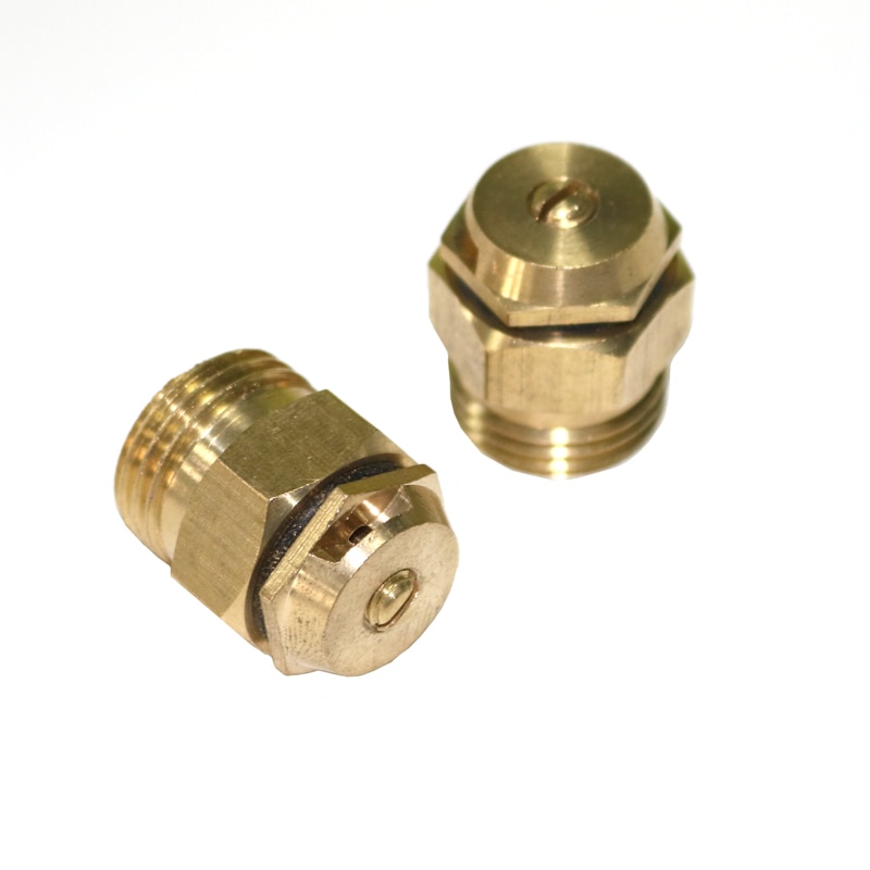 25pcs brass nebulizer 180 degree refraction nozzle agricultural irrigation irrigated plant 90 degrees Sprayer nozzle